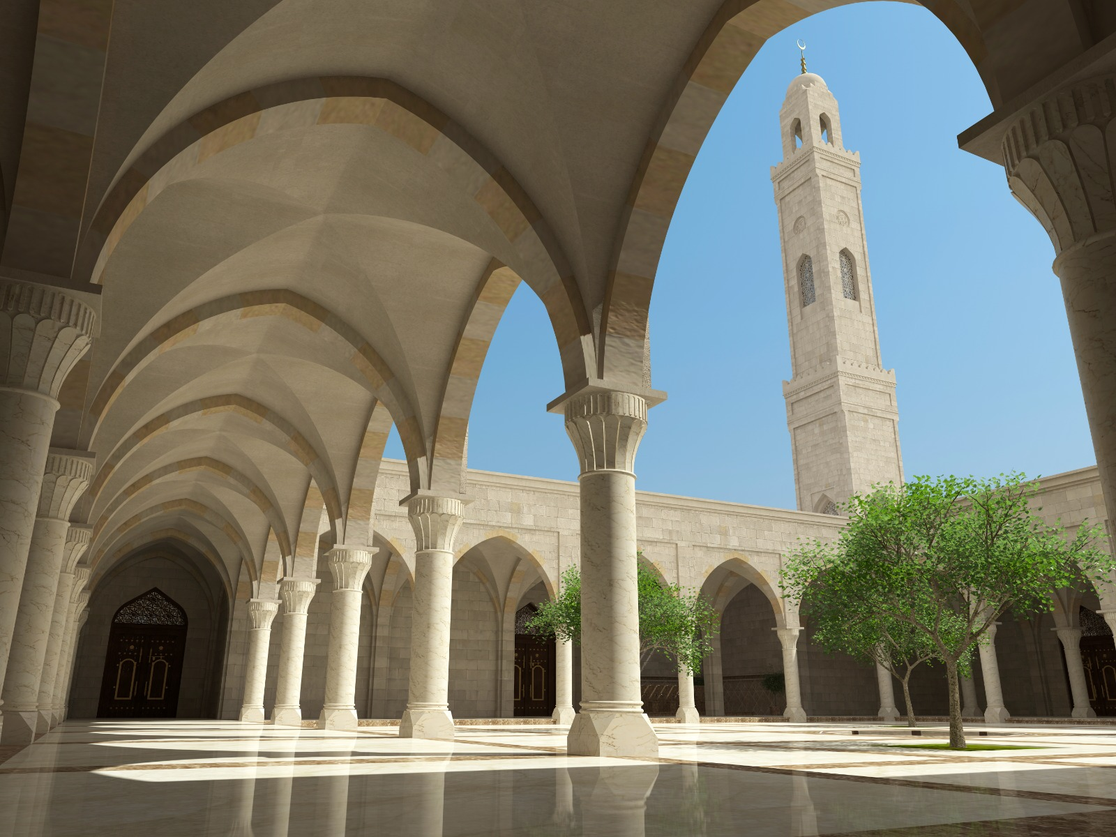 Charitable Mosque Underway In Al Khor | Classic Stone